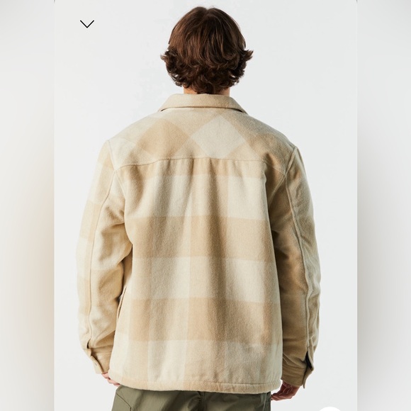 Brand new checked blouse jacket lined with imitation fur Urban Planet - Picture 3 of 6